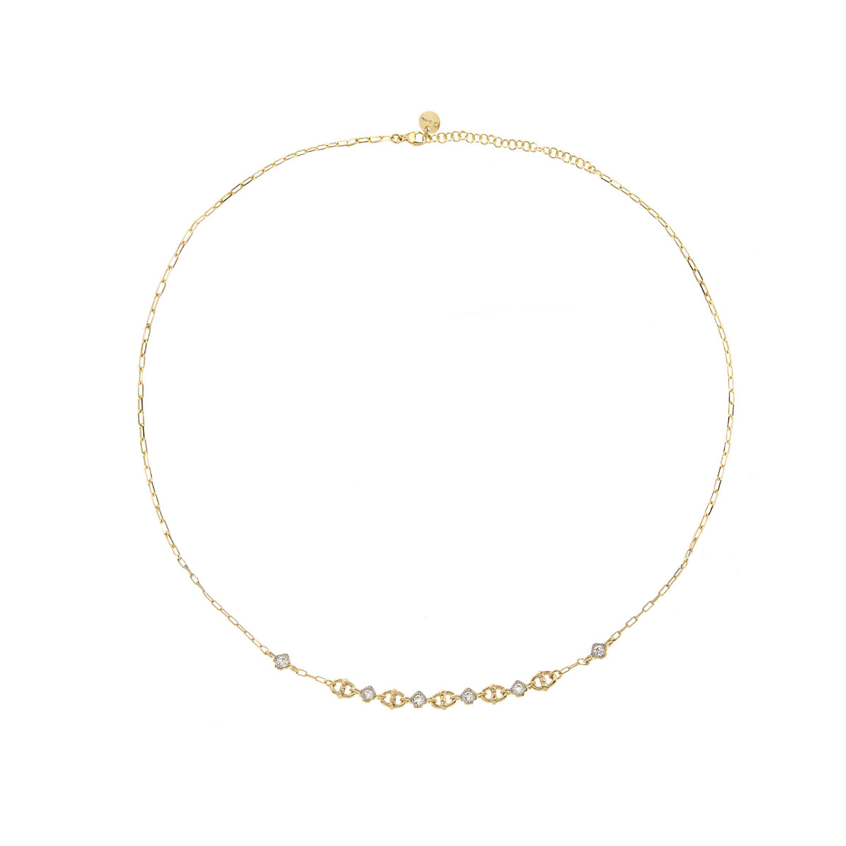 Chokers - Choker with marine links and studs - 1 | Rue des Mille