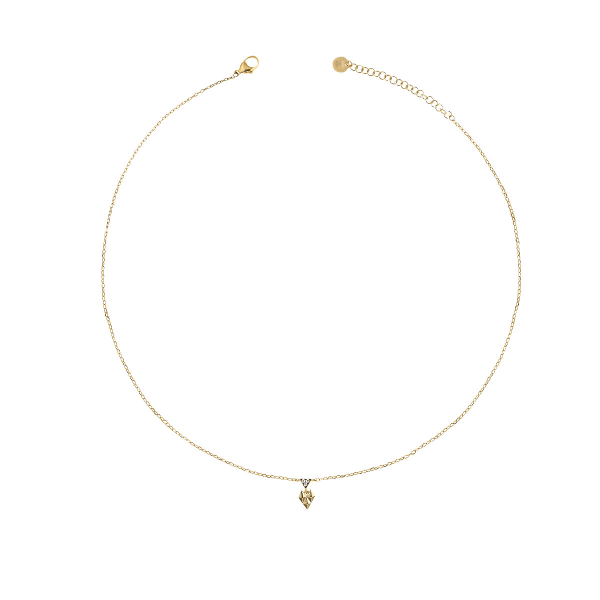 Chokers - Chocker mini crazy heart and studs - 1 | Rue des Mille