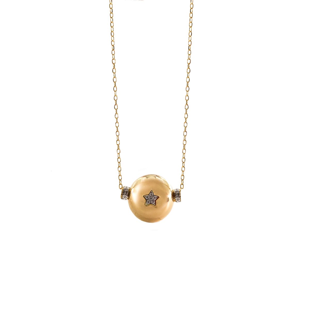 Single sphere necklace - STARBALL