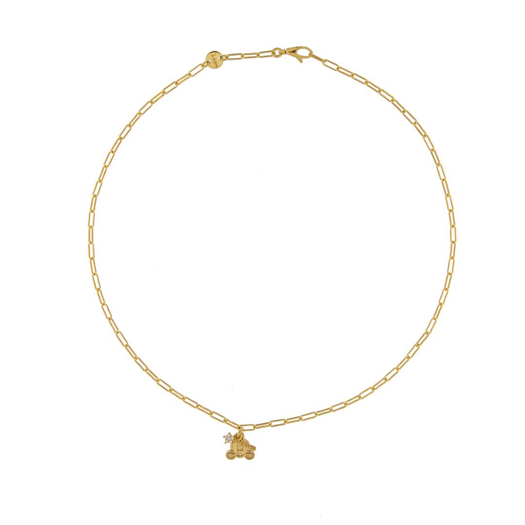 Chokers - Chain Choker Carriage/Wand - 2 | Rue des Mille