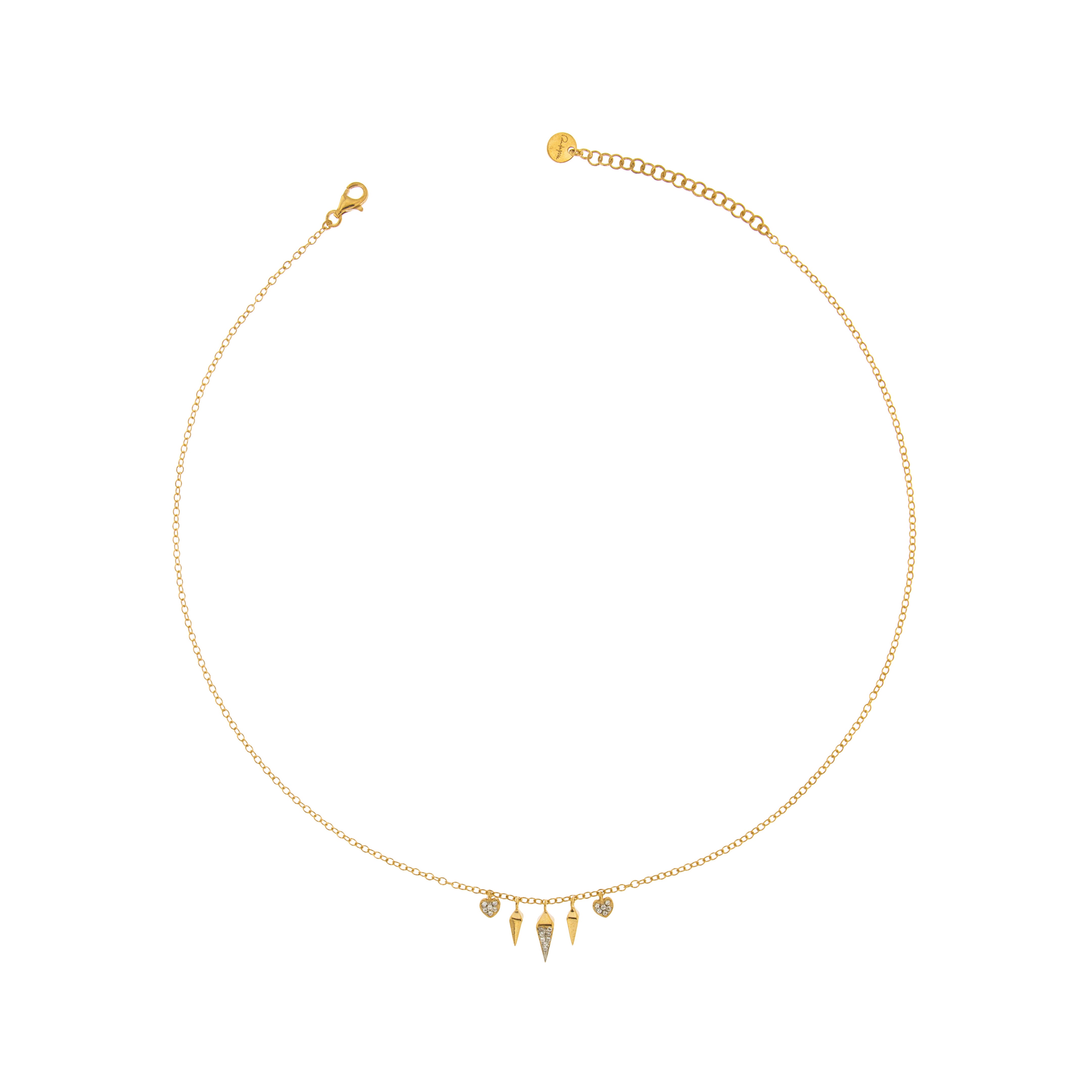 Chokers - Choker Pendants Lances - 2 | Rue des Mille