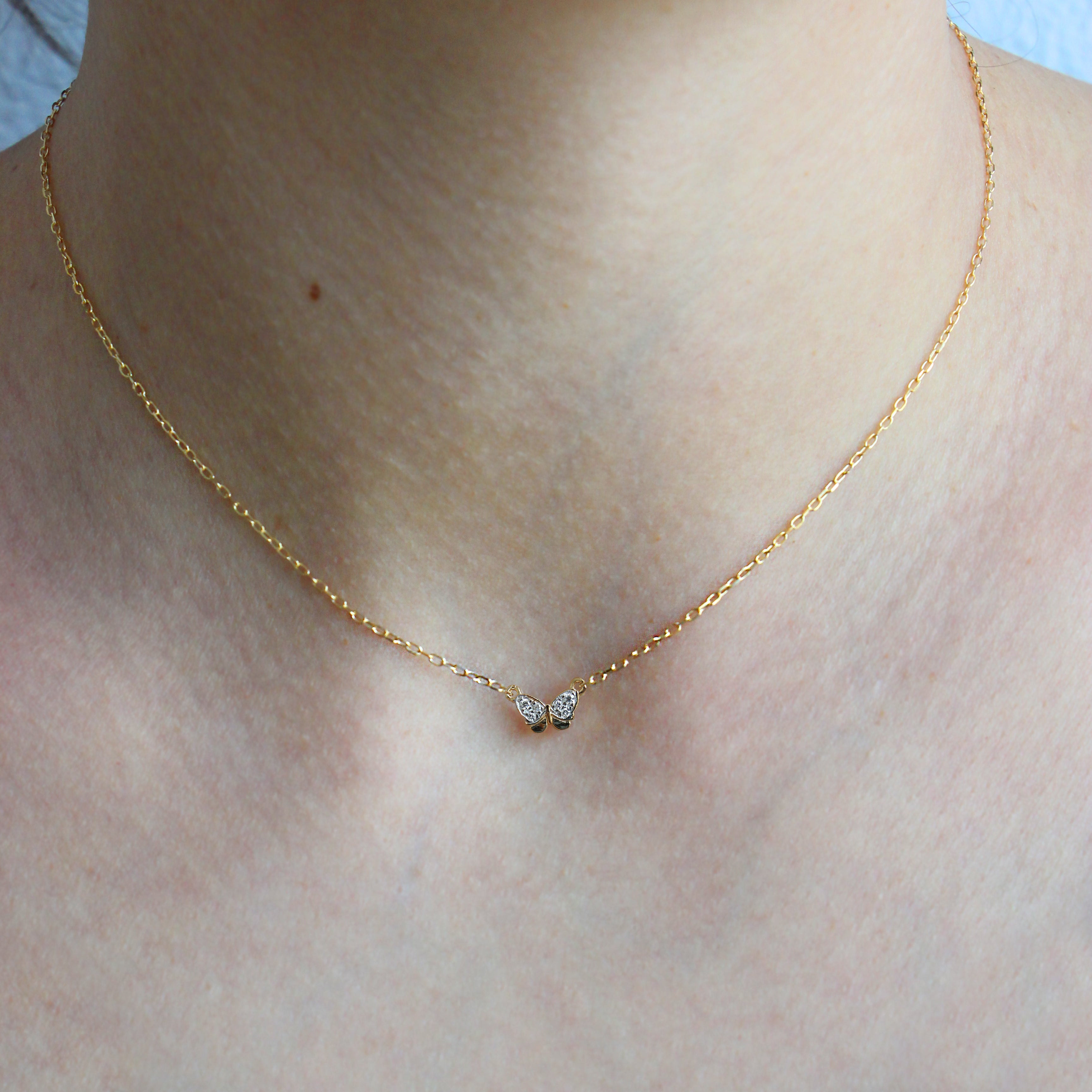 Butterfly chain choker - Fly&Shine