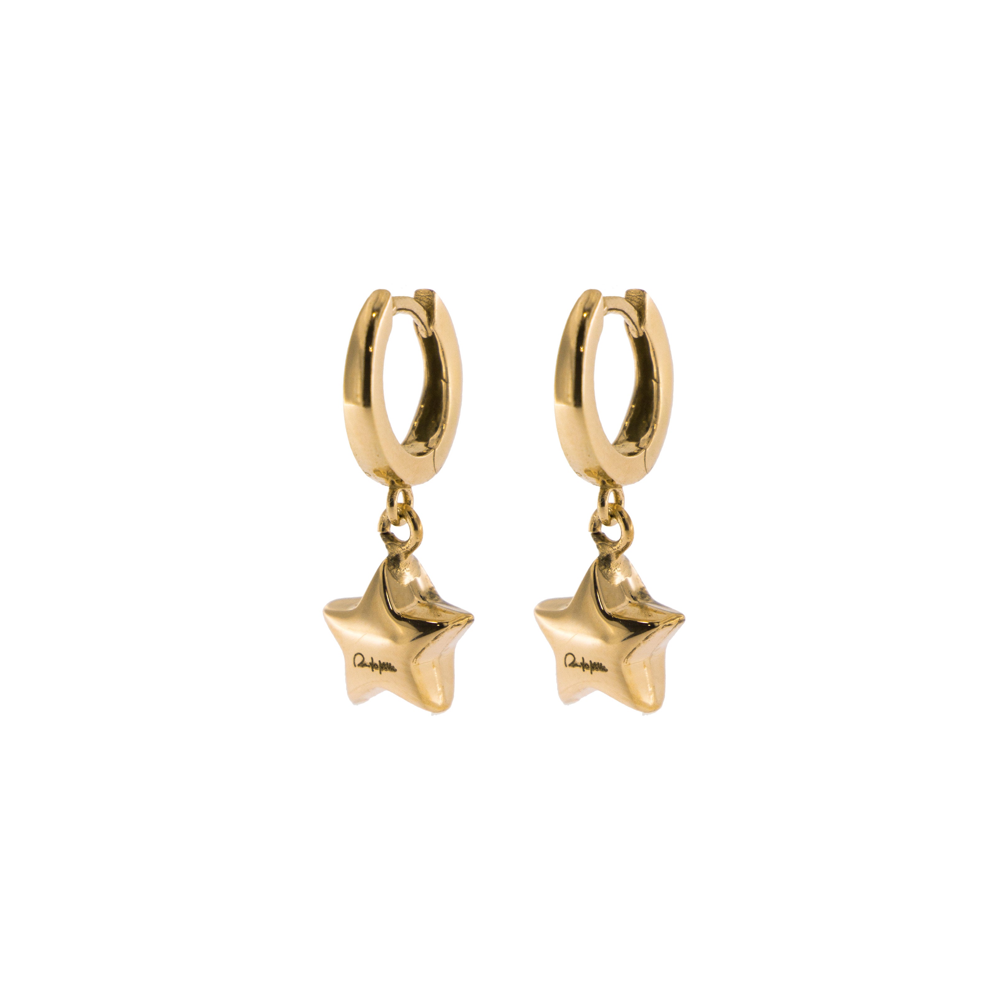 Earrings - Clip-on Earrings with Stars - 3 | Rue des Mille