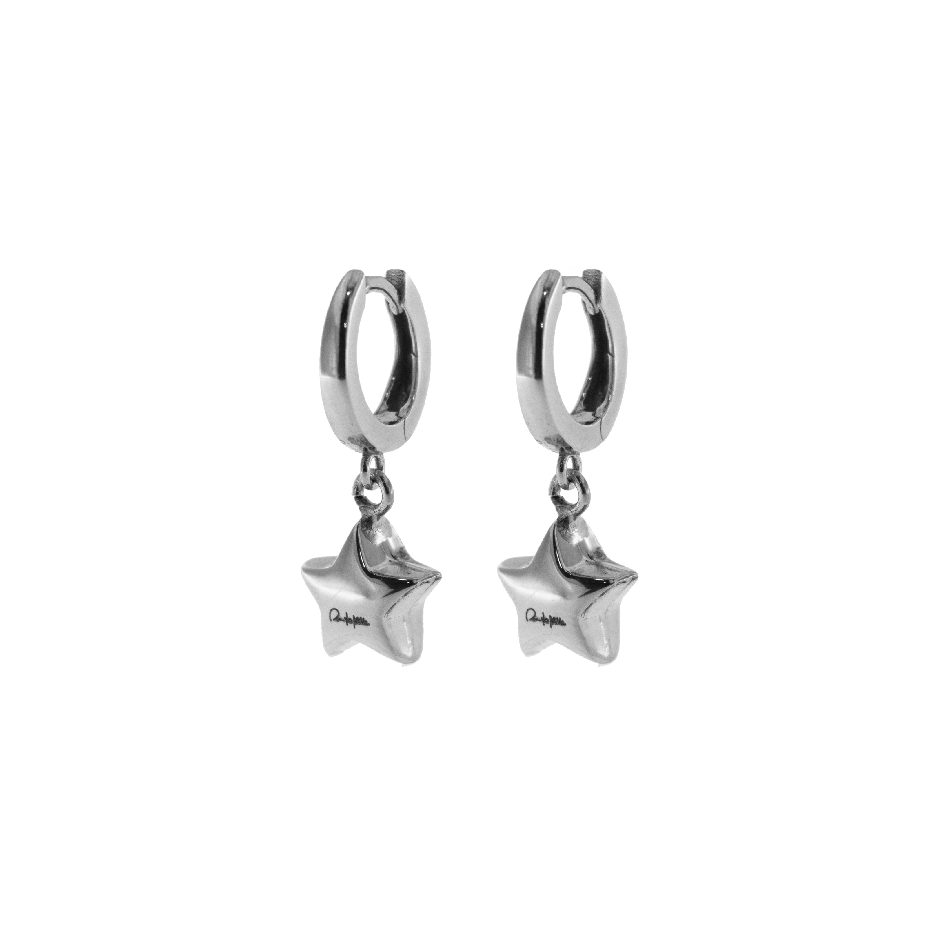 Earrings - Clip-on Earrings with Stars - 2 | Rue des Mille