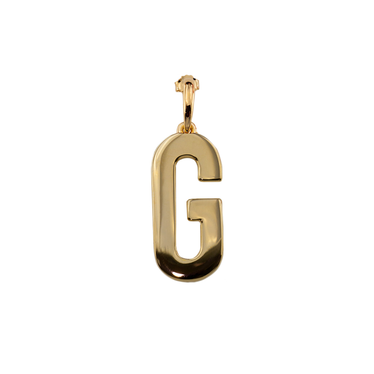 Earrings - Electroformed Letter Earrings - GO BIG - 8 | Rue des Mille