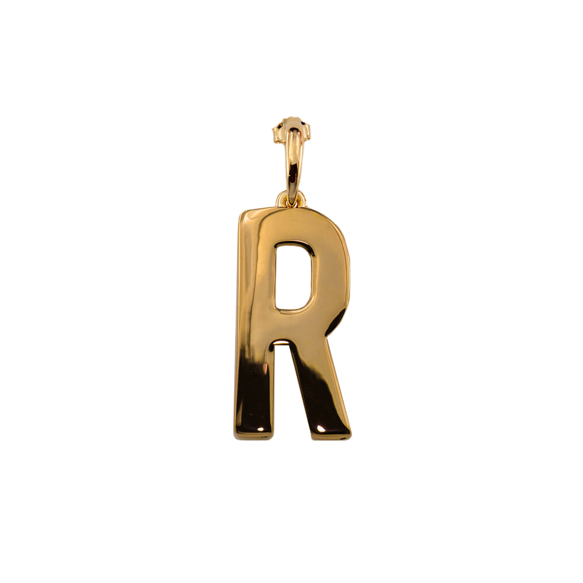 Earrings - Electroformed Letter Earrings - GO BIG - 19 | Rue des Mille