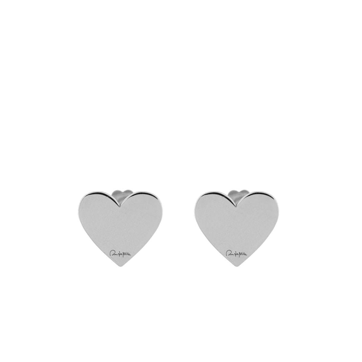 Earrings - Heart Stud Earrings - 3 | Rue des Mille