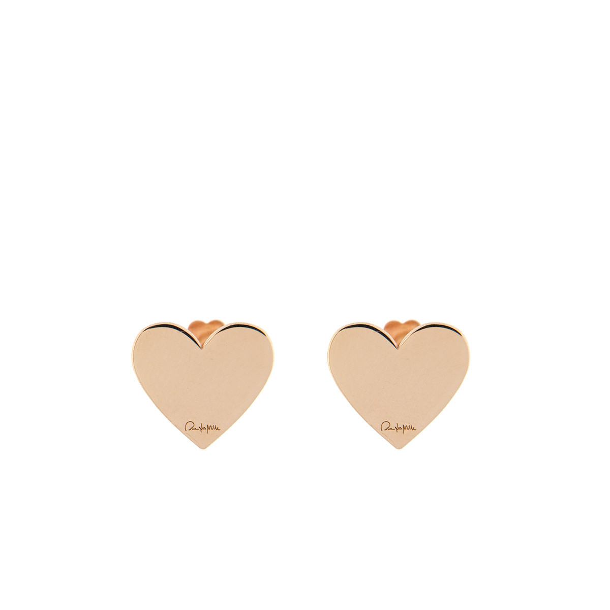 Earrings - Heart Stud Earrings - 2 | Rue des Mille