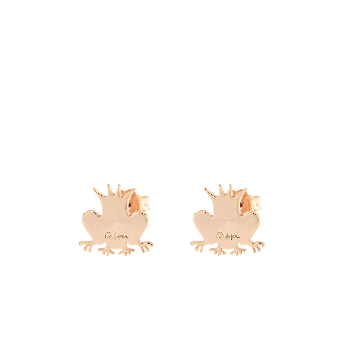 Earrings - Frog Stud Earrings - 2 | Rue des Mille