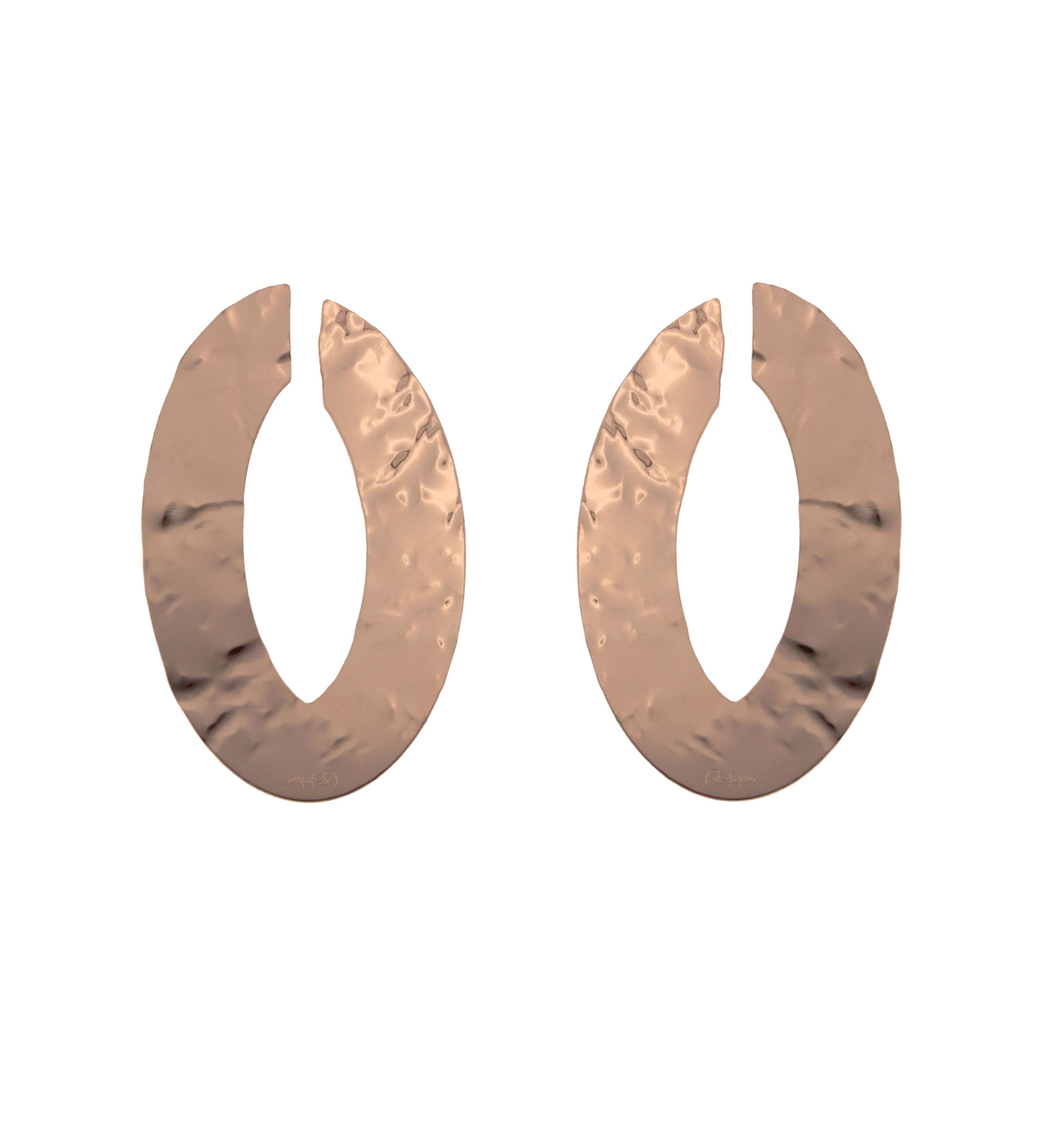 Pendientes - Aretes Calados Oval - 1 | Rue des Mille