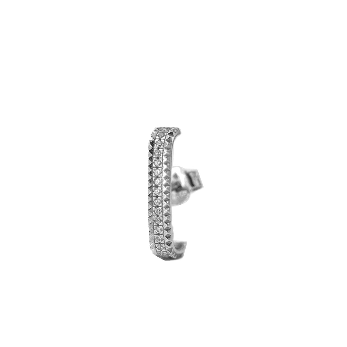 Earrings - Single earring huggie-bar and studs - 3 | Rue des Mille