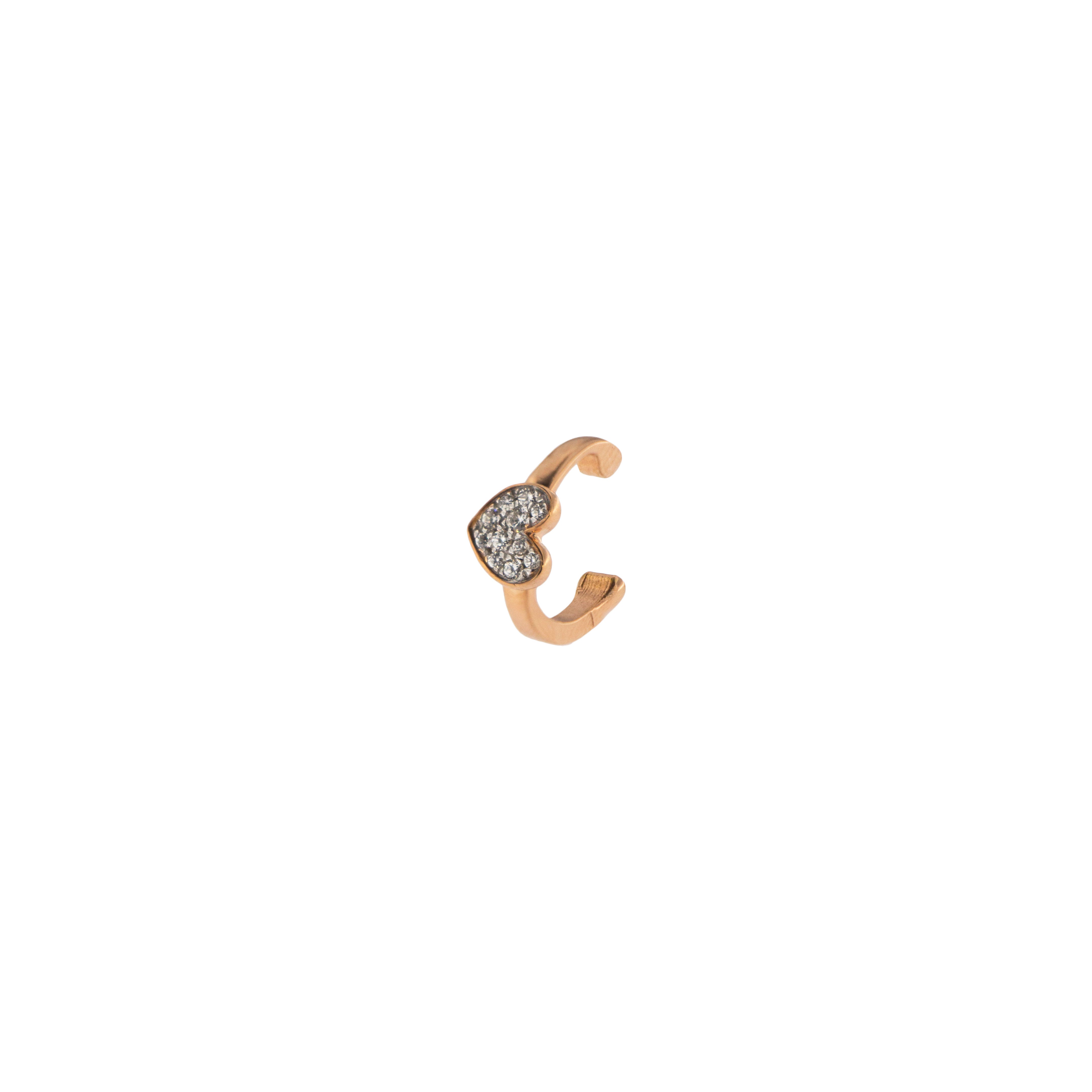 Orecchini - Earcuff Cuore - 1 | Rue des Mille