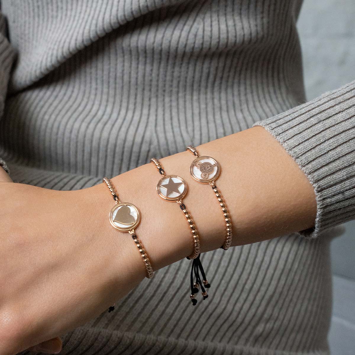 Bracelets - Mother of pearl star bracelet - 2 | Rue des Mille