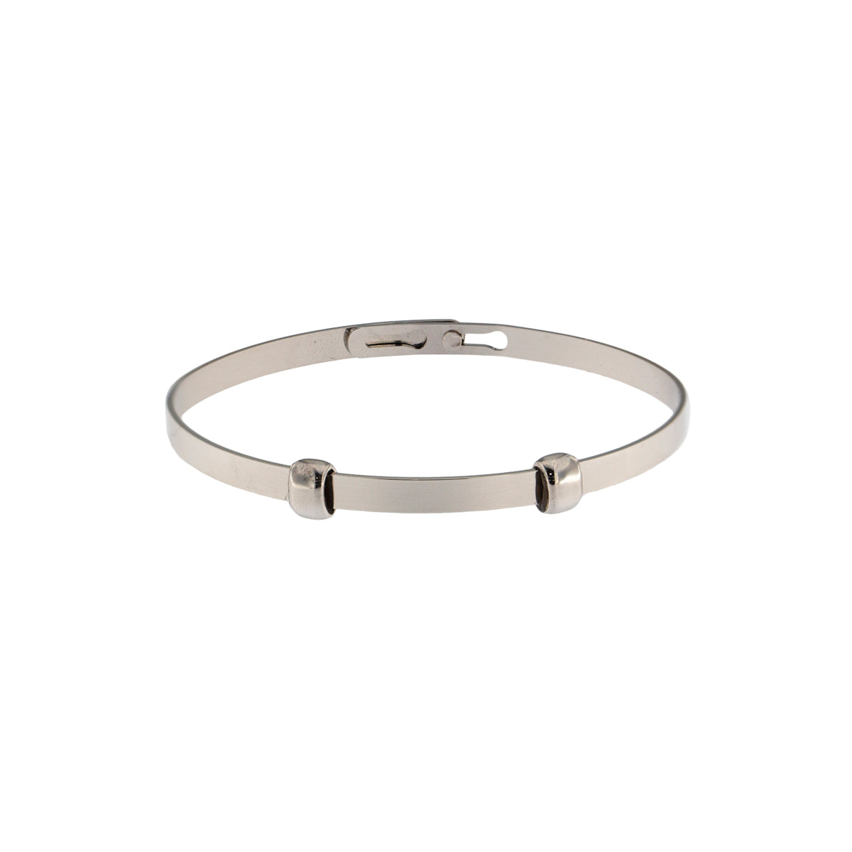 Bracelets - Rigid Circle Silver 925% Bracelet Diameter 5/5.5 - 2 | Rue des Mille