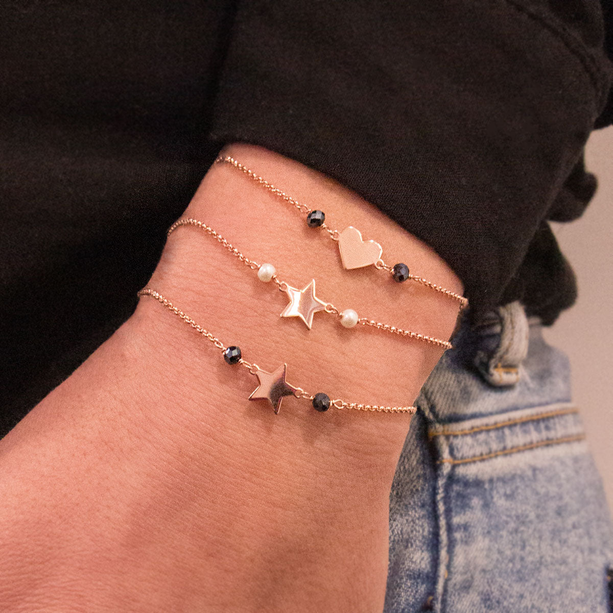 Pulsera de Cadenita Estrella