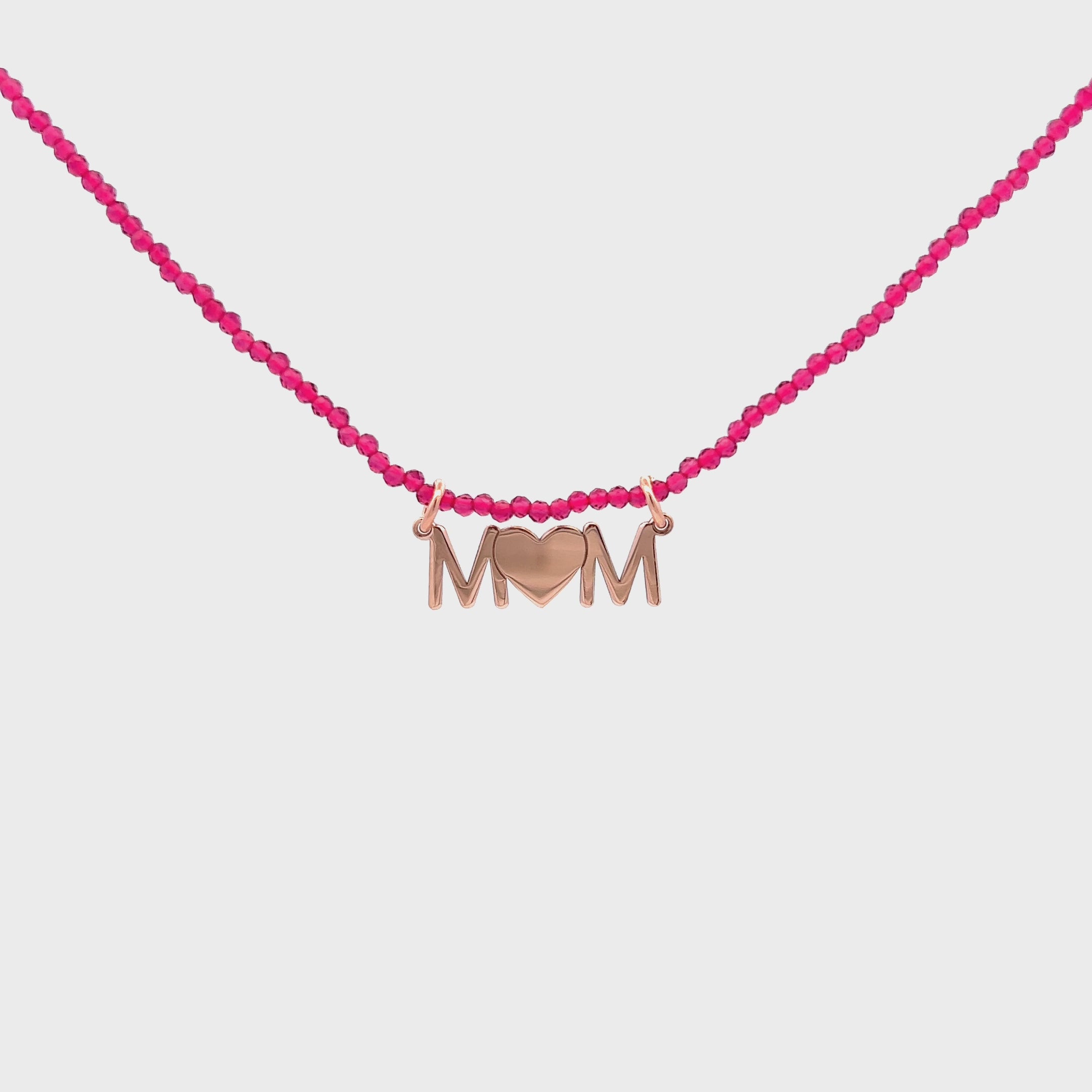 Chokers - Necklace With Colored Gemstones - MOM - thumbnail - video - 1 | Rue des Mille