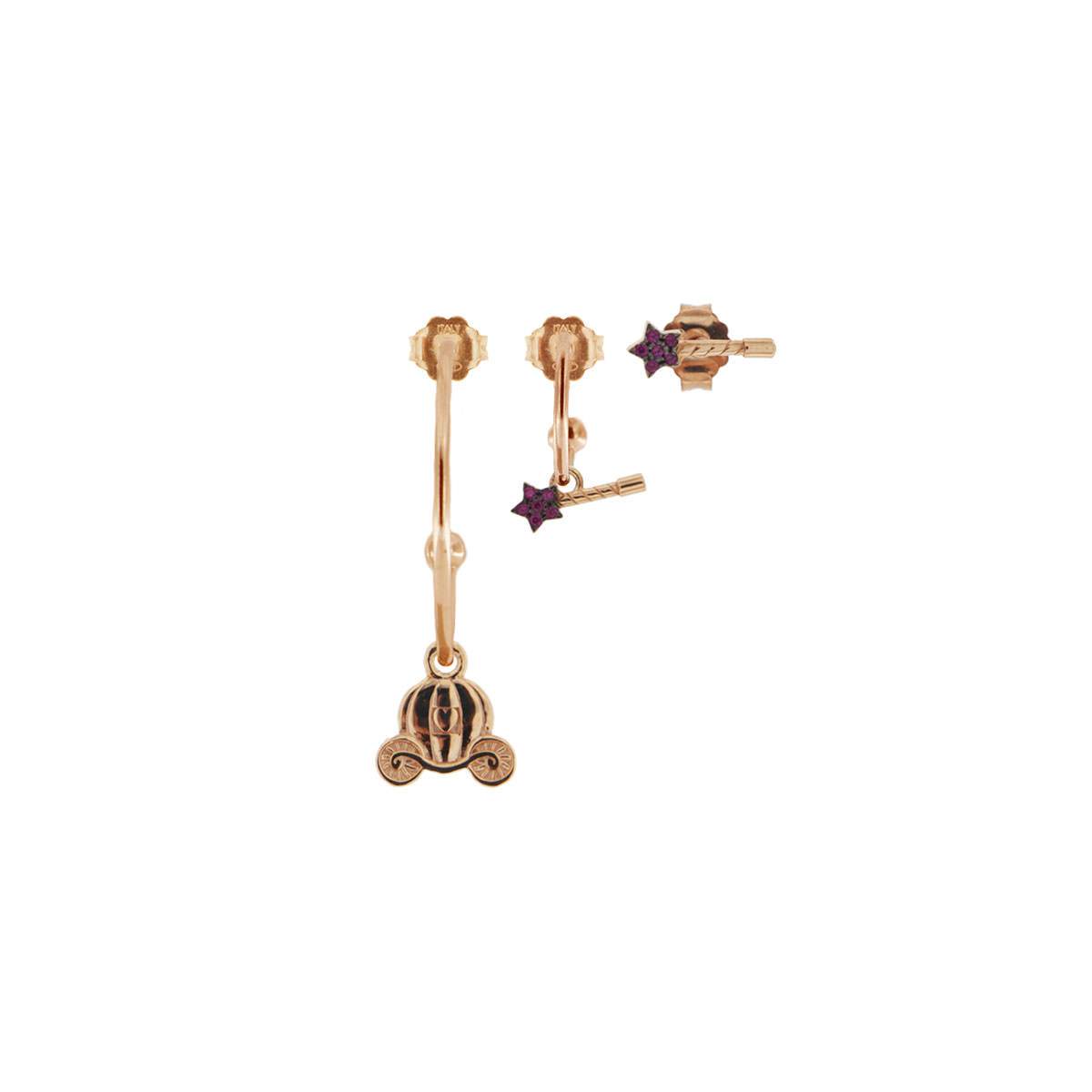 Earrings - 3 Set Earrings Pieces - Carriage / Wand / Wand - 2 | Rue des Mille