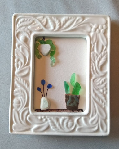 Sea glass plants