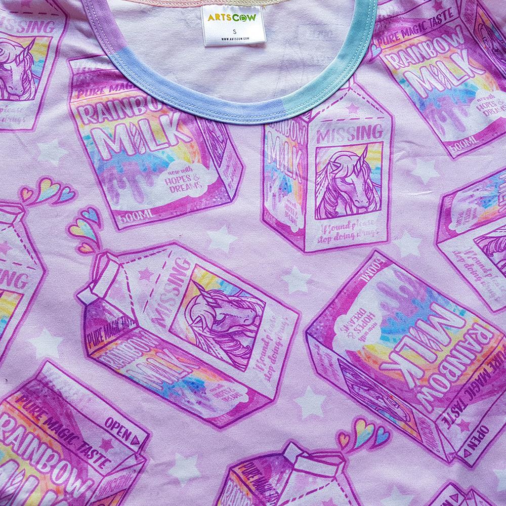 Unicorn Milk Box Crop Pastelaxy