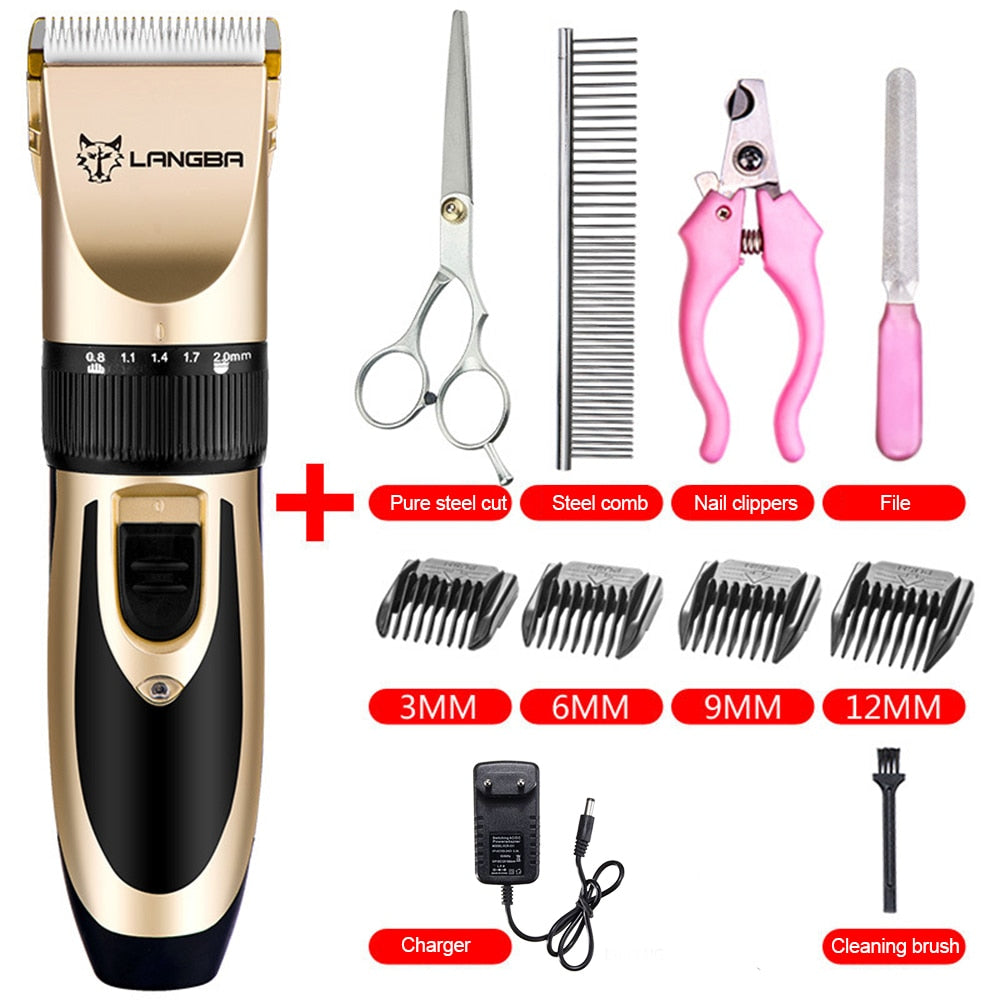 dog grooming set