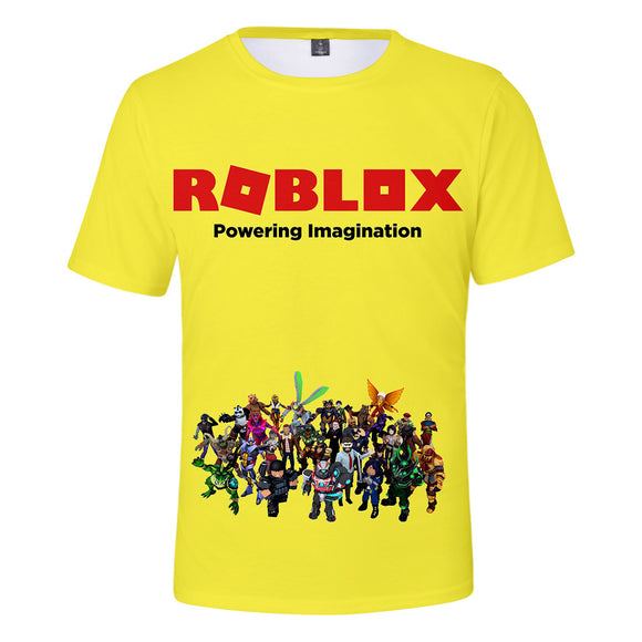 Hot Game Roblox Casual Sports Summer T Shirts For Adult Kids Abox Nz - roblox t shirt canvas size