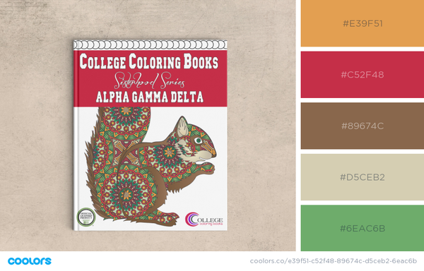 sorority coloring book