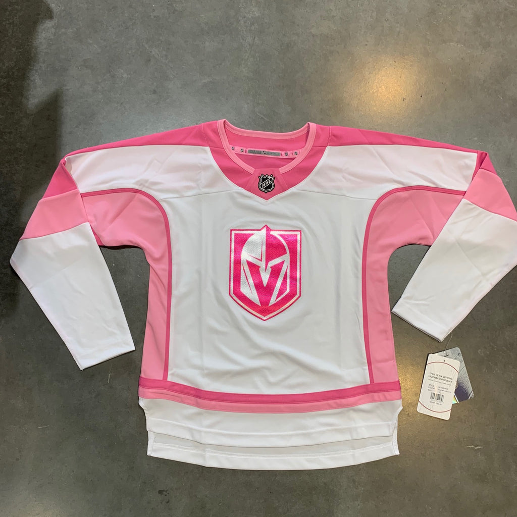 Golden Knights Juniors White and Pink 