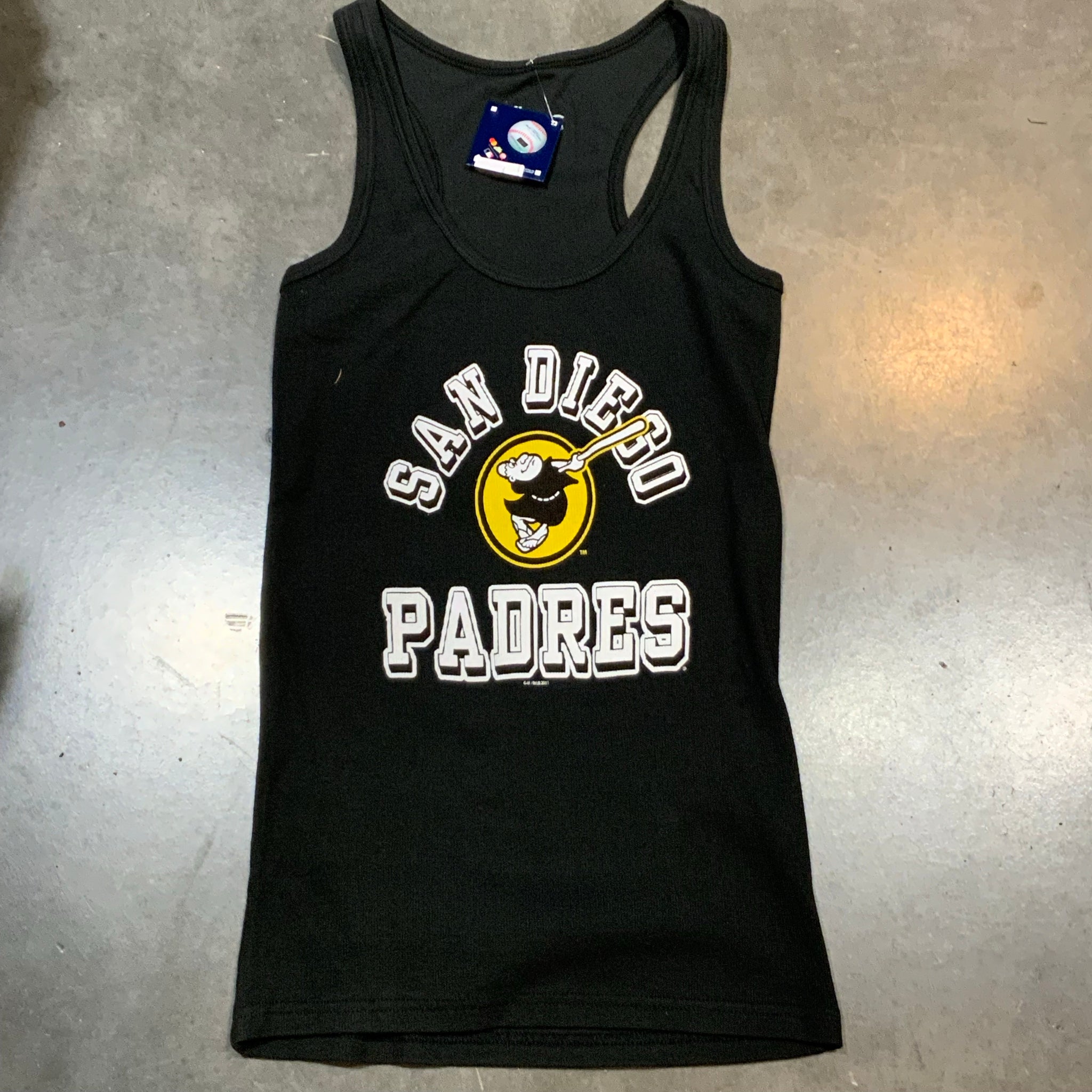 Padres Raglan Shadow Logo T – Sports Town USA