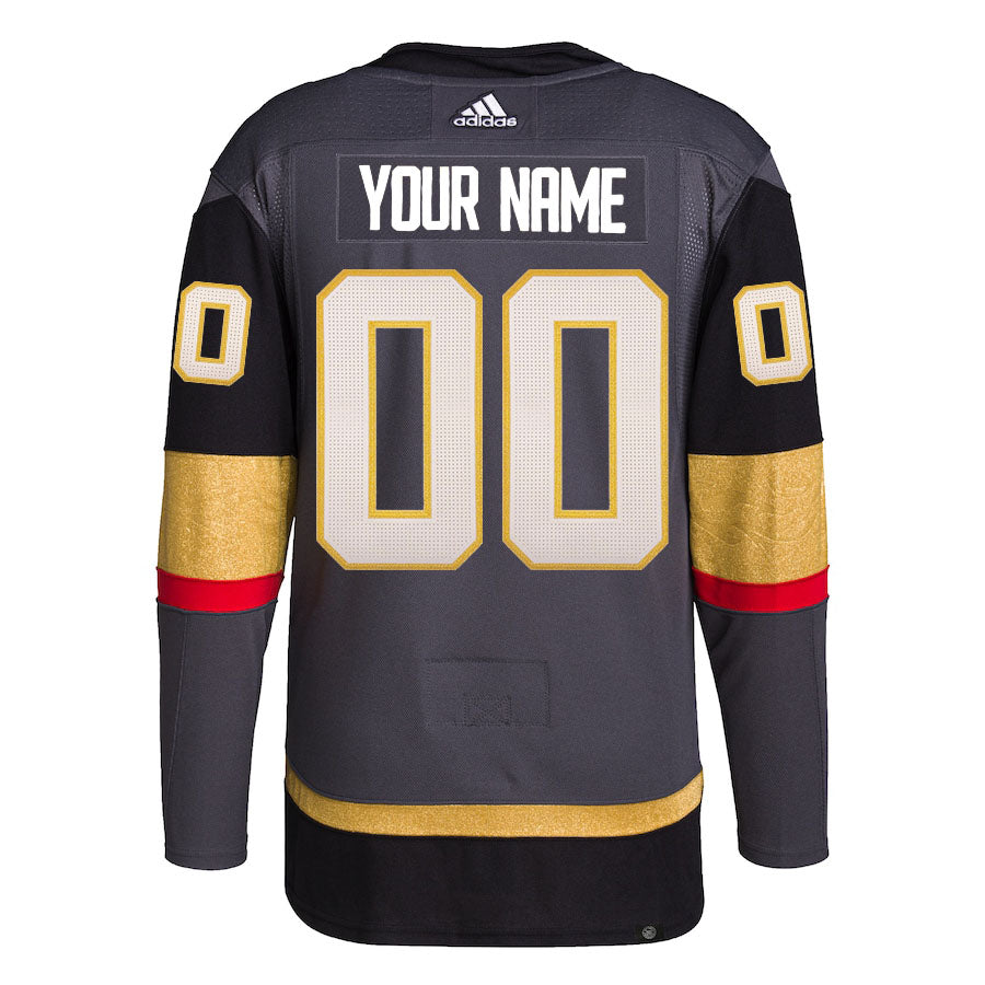 Custom Name & Number NHL Reverse Retro Vegas Golden Knights Shirt