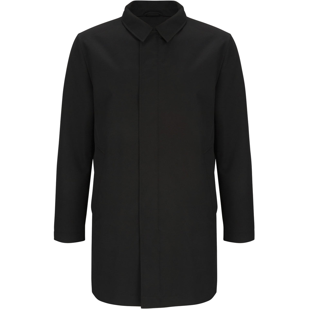 DOUGLAS & GRAHAME : Black Hayward Casual Coat – The Cope