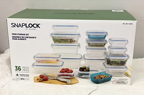 Snapware Glass Food Storage, 18-piece