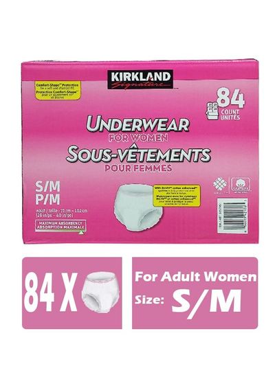 Kirkland Signature Incontinence Underwear For Women With Dri Fit Syste Shoppers 9465