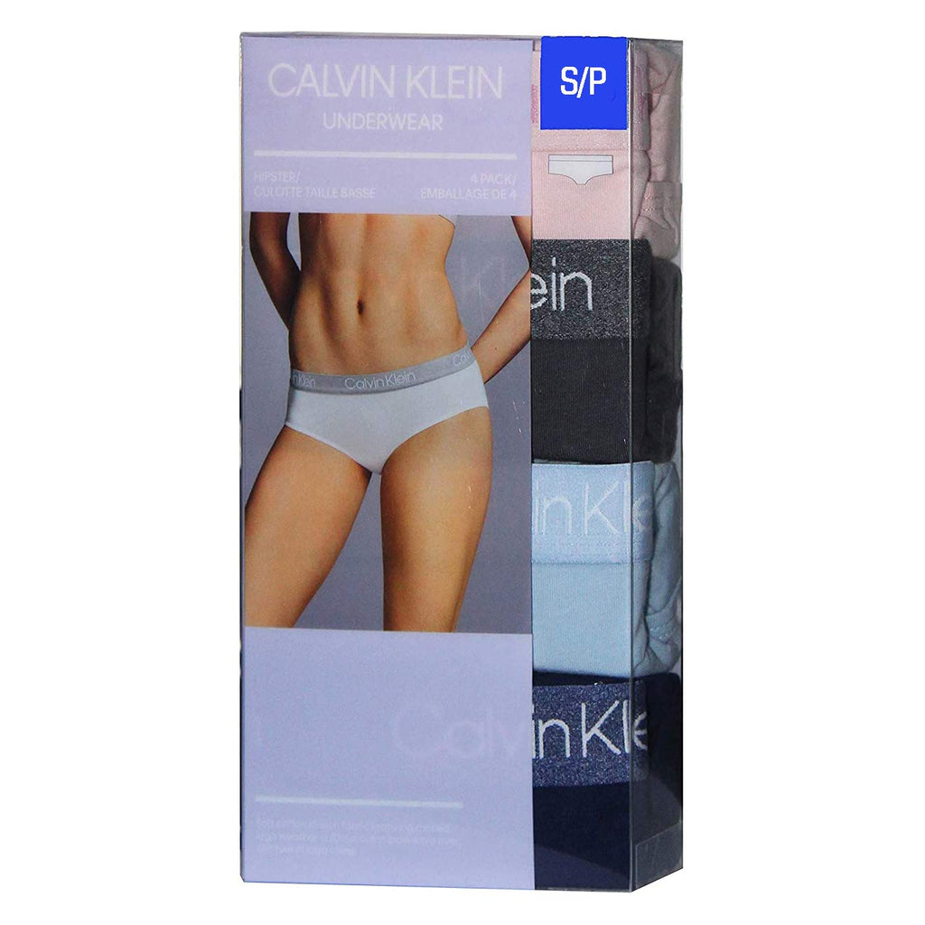 Calvin Klein Women Underwear soft cotton stretch fabric hipster 4 pack –  