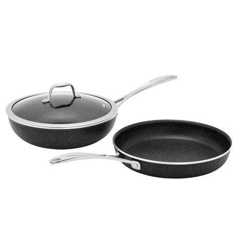 The Rock Gourmet 25cm Non-Stick Multi-Purpose-Crepe Pan (Grey