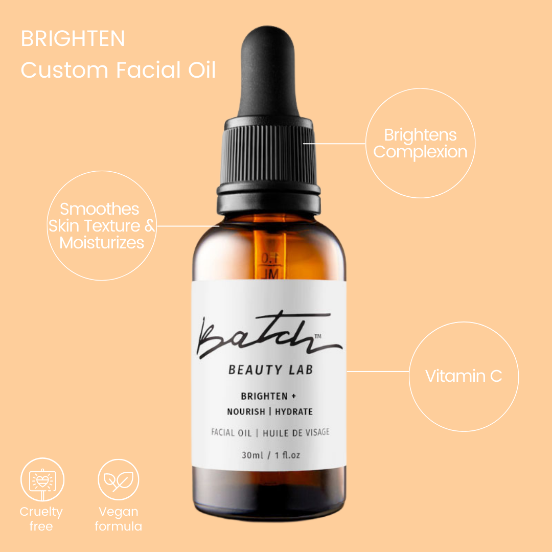 Brighten Custom Facial Oil Batch Beauty Lab Inc.