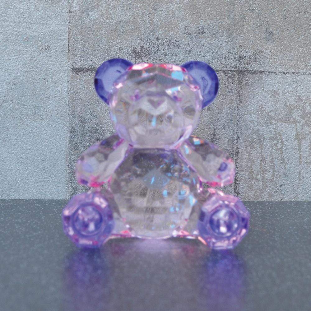 small purple teddy bear