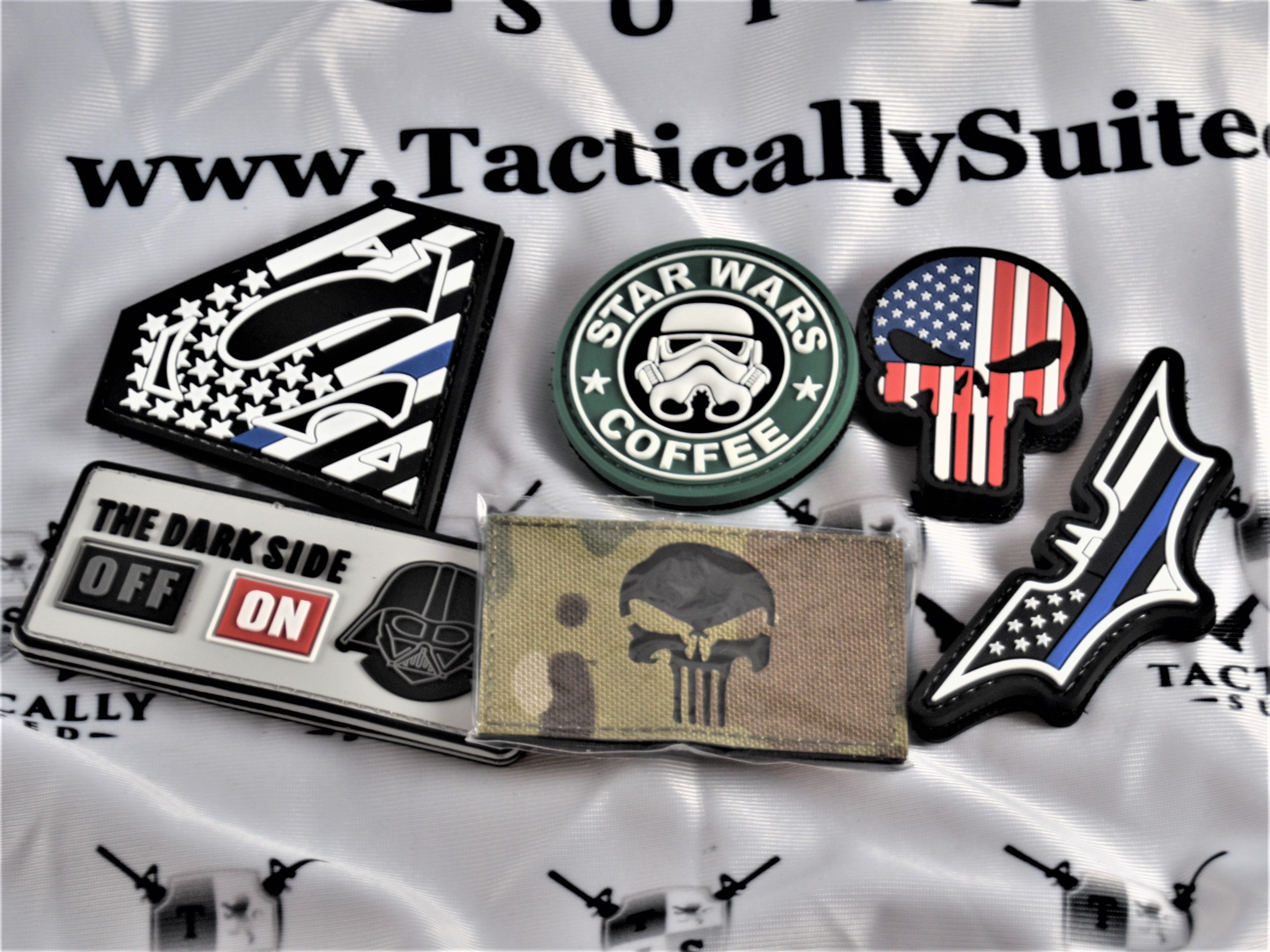 TACTICAL PATCHES: MILITARY INSPIRED VELCRO 