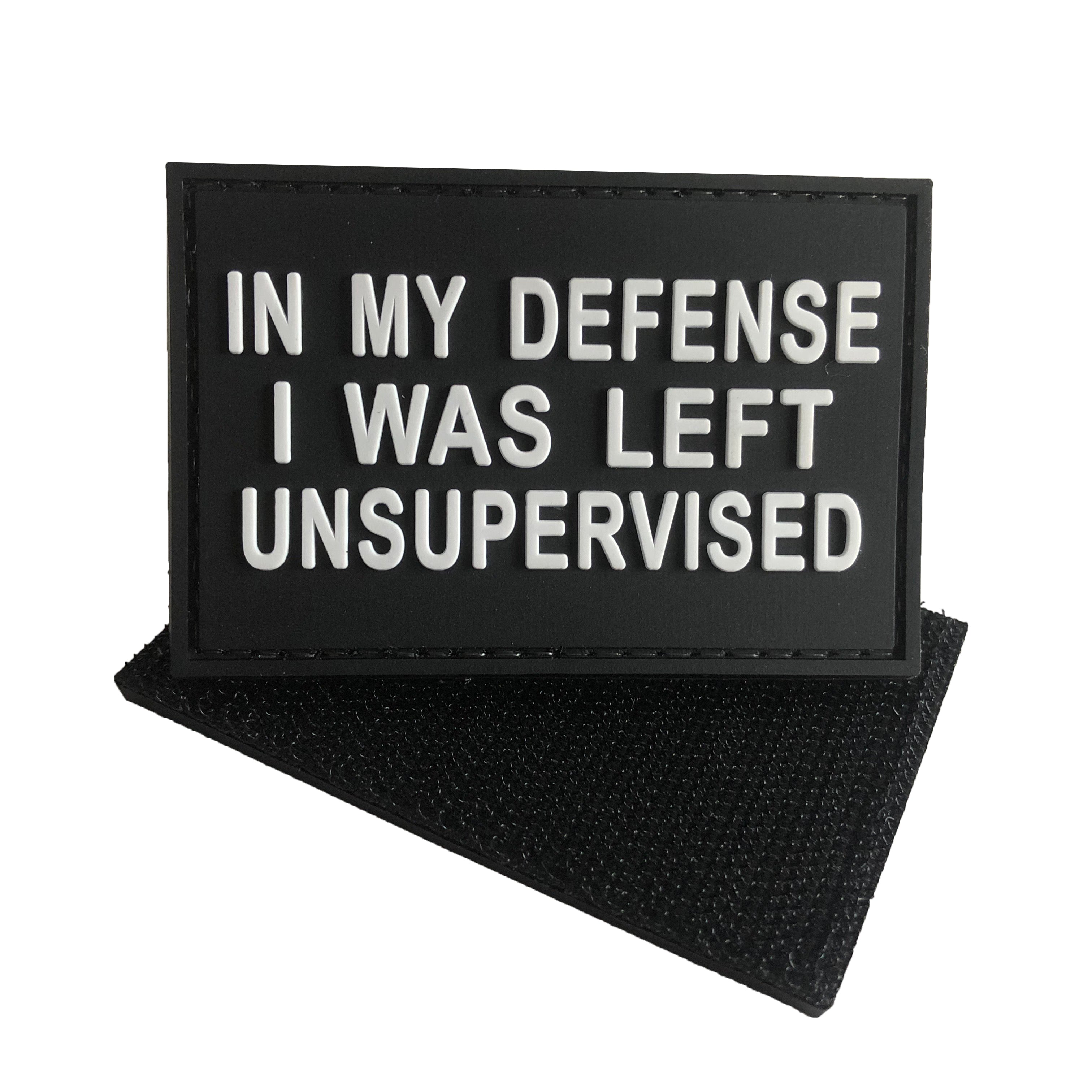 In My Defense I Was Left Unsupervised Patch