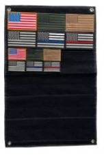 Small Velcro Wall Patch Display - Black - 15.75 by 23.5 – Tactically  Suited