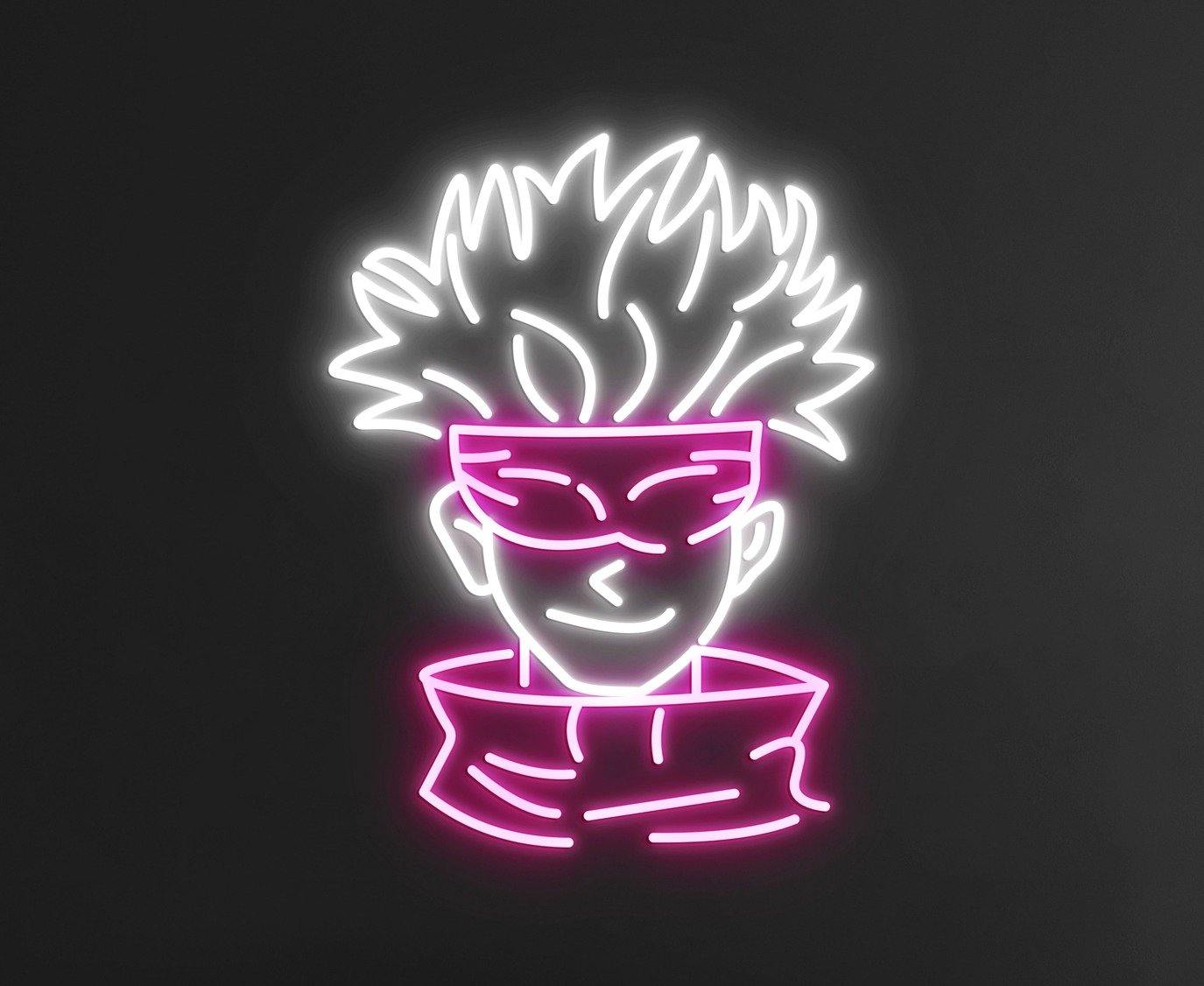 haikyuu neon light