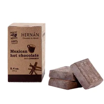 Mexican Hot Chocolate Squares with Cinnamon