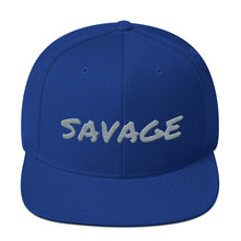 Load image into Gallery viewer, SAVAGE (Gray) Snapback