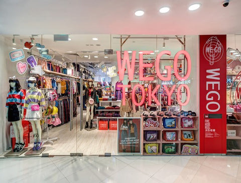 japanese streetwear online shop WEGO
