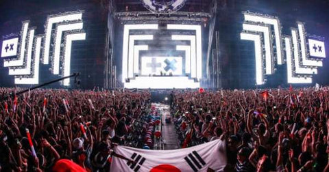 ultra korea at night main stage