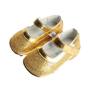 gold sparkly shoes for toddlers