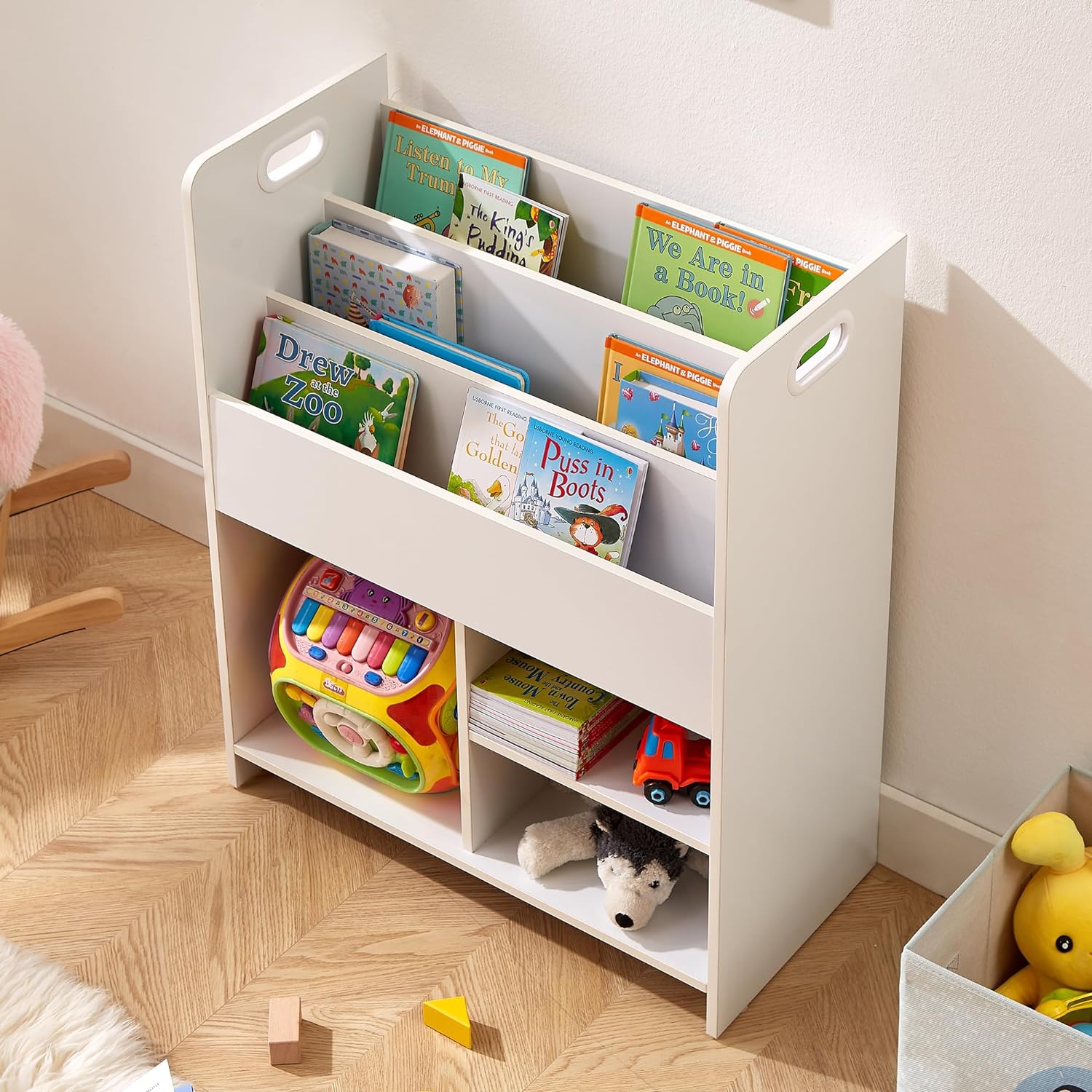 VECELO Magazine Rack Floor Series