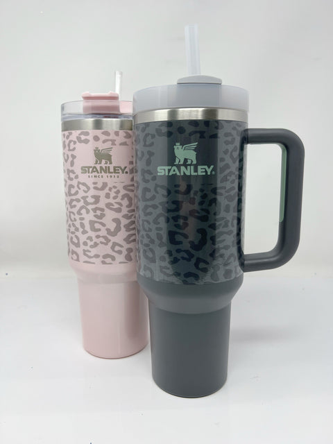 Stanley Cup Quencher Vinyl Wrap Cheetah Print Decal Wraps Cup