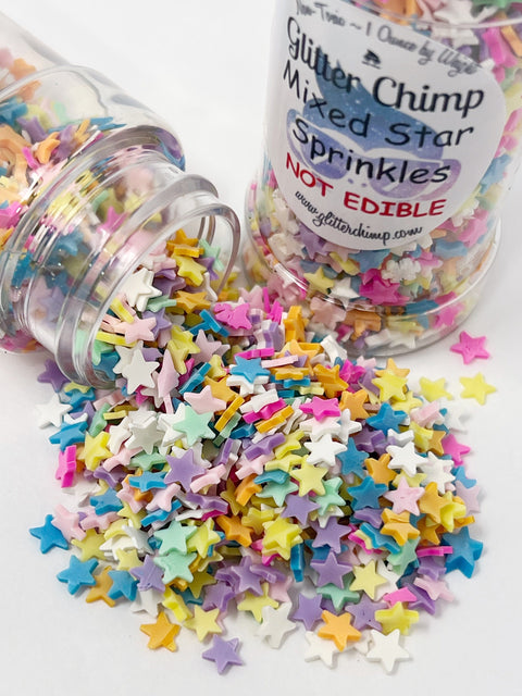 Pastel Dot Sprinkles - Faux Craft Toppings – Glitter Chimp