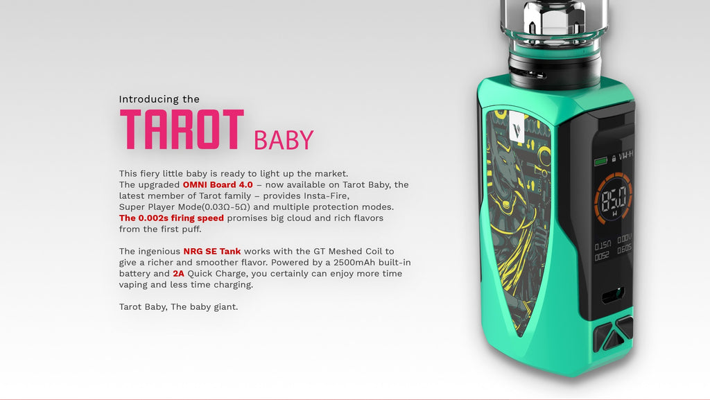 Vaporesso Tarot Baby 85W TC Kit with NRG SE 2500mAh