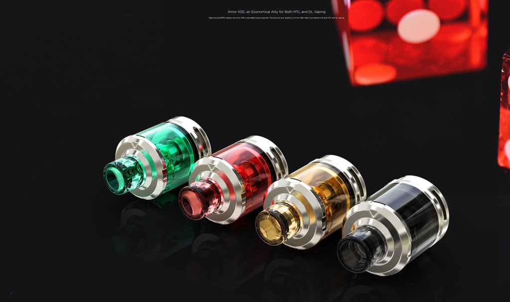 WISMEC Amor NSE Atomizer Colors Available